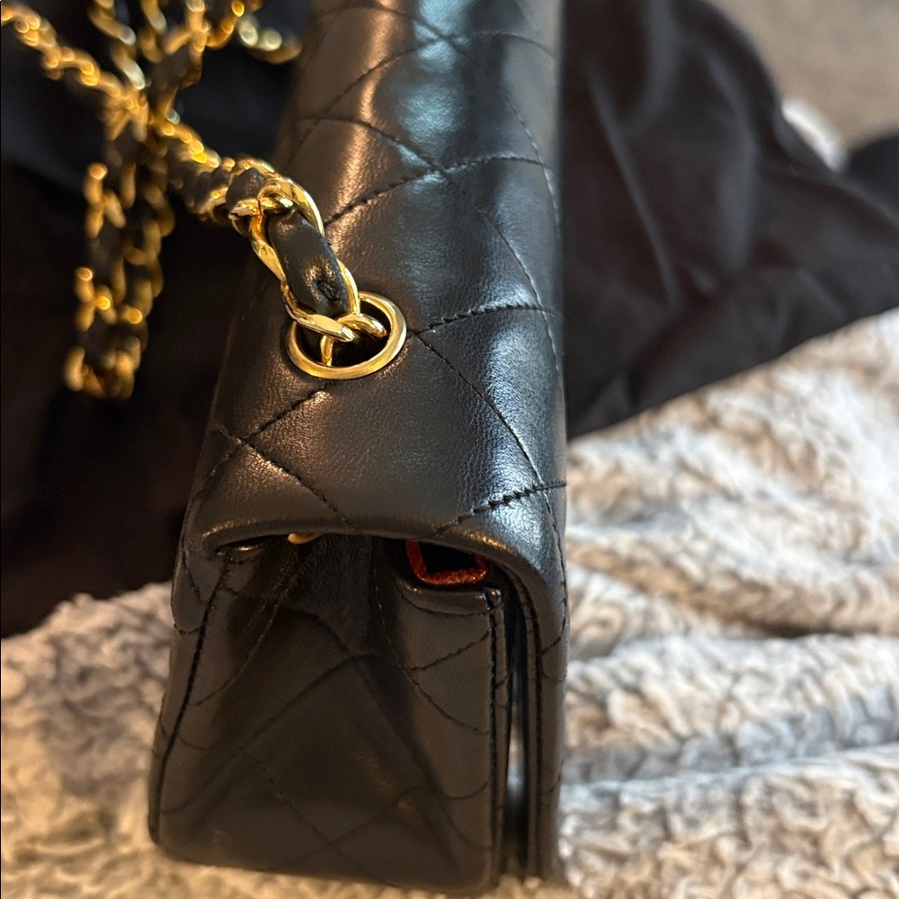 CHANEL mini Matelasse Lambskin Full Flap. - Picture 15 of 17